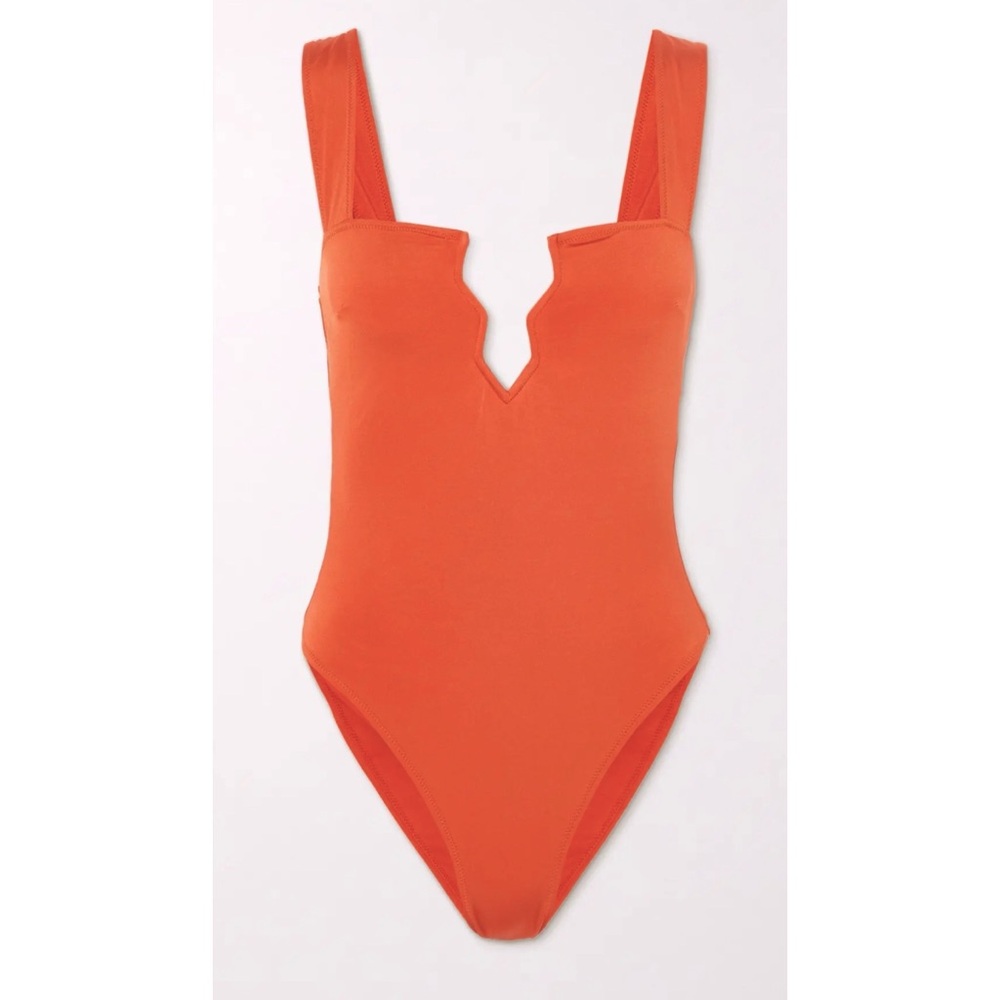 NWT Fisch Orange One-Piece Swimwear